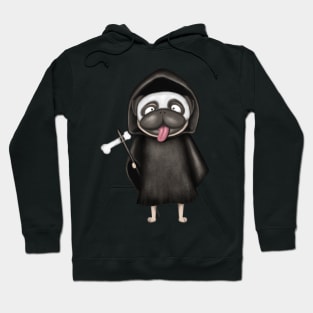 Funny Death Pug Hoodie